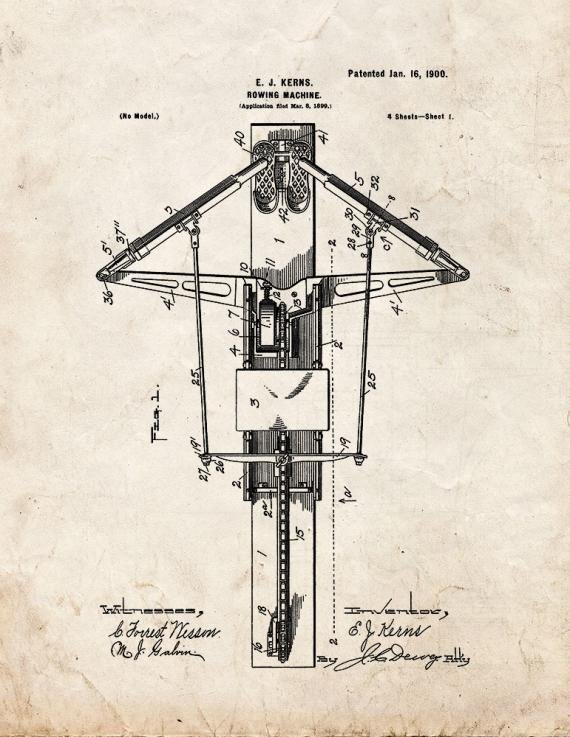 Patent Blueprint 4150 1 12 A4 Photo Print