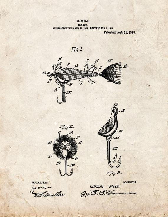 Patent Blueprint 4158 1 12 A4 Photo Print