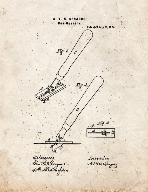 Patent Blueprint 4161 1 12 A4 Photo Print