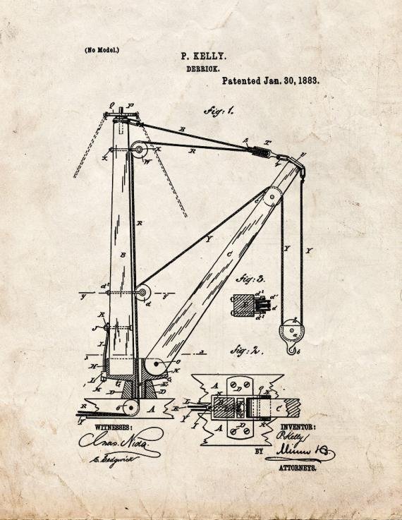 Patent Blueprint 4172 1 12 A4 Photo Print