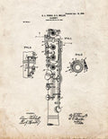 Patent Blueprint 4187 1 12 A4 Photo Print