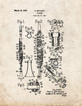 Patent Blueprint 4191 1 12 A4 Photo Print
