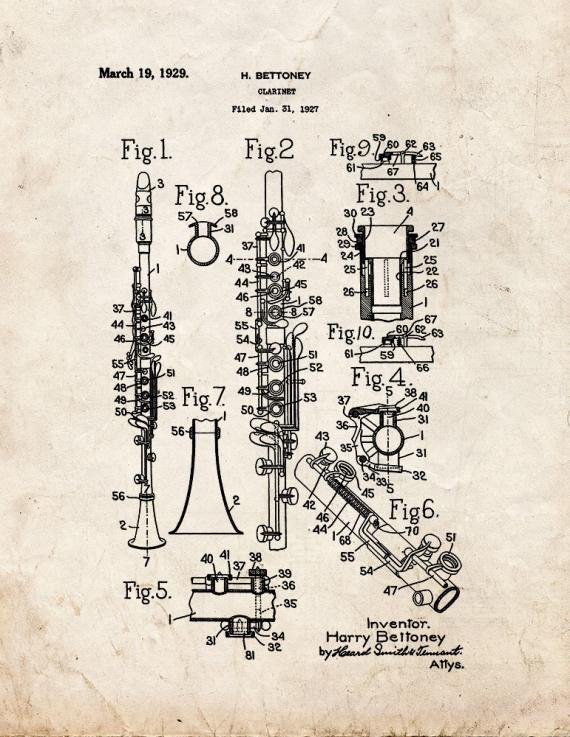 Patent Blueprint 4191 1 12 A4 Photo Print