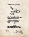 Patent Blueprint 4206 1 12 A4 Photo Print
