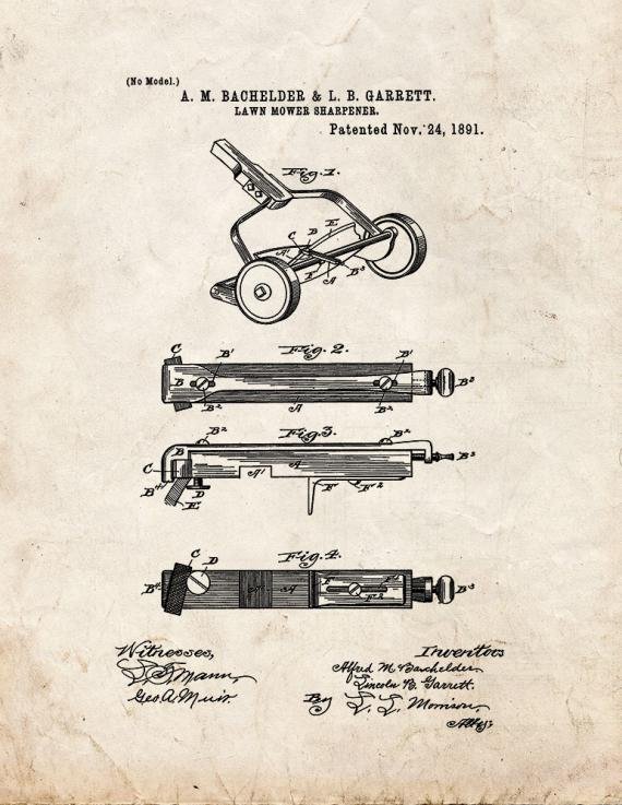 Patent Blueprint 4206 1 12 A4 Photo Print