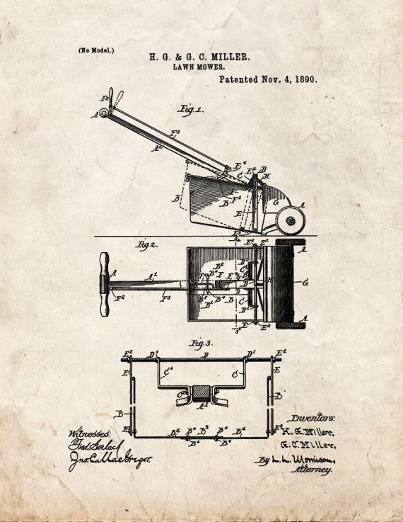 Patent Blueprint 4207 1 12 A4 Photo Print