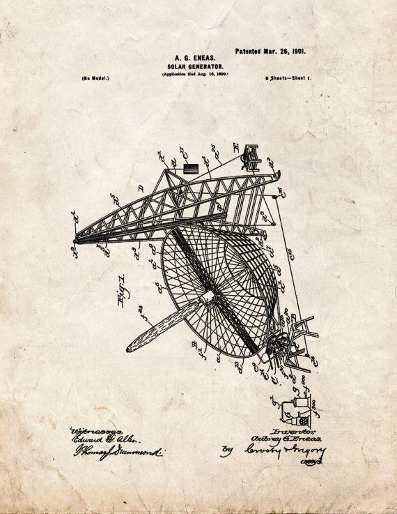 Patent Blueprint 4216 1 12 A4 Photo Print
