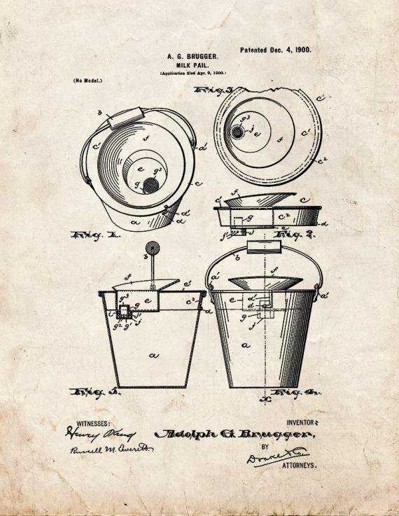 Patent Blueprint 4217 1 12 A4 Photo Print