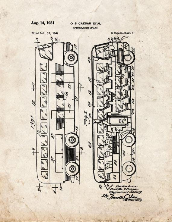 Patent Blueprint 422 1 12 A4 Photo Print