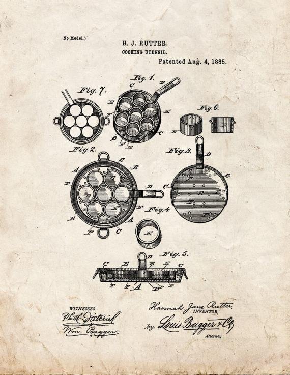 Patent Blueprint 4220 1 12 A4 Photo Print