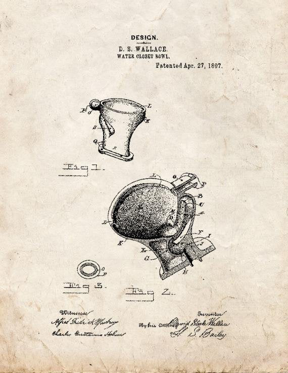 Patent Blueprint 4231 1 12 A4 Photo Print
