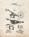 Patent Blueprint 4256 1 12 A4 Photo Print