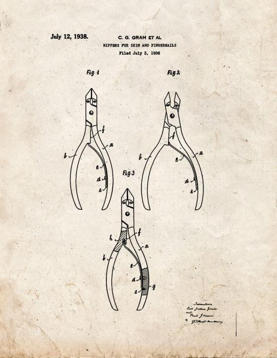 Patent Blueprint 4263 1 12 A4 Photo Print