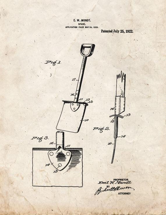 Patent Blueprint 4264 1 12 A4 Photo Print