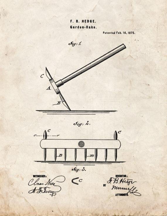 Patent Blueprint 4265 1 12 A4 Photo Print