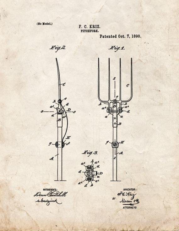 Patent Blueprint 4268 1 12 A4 Photo Print