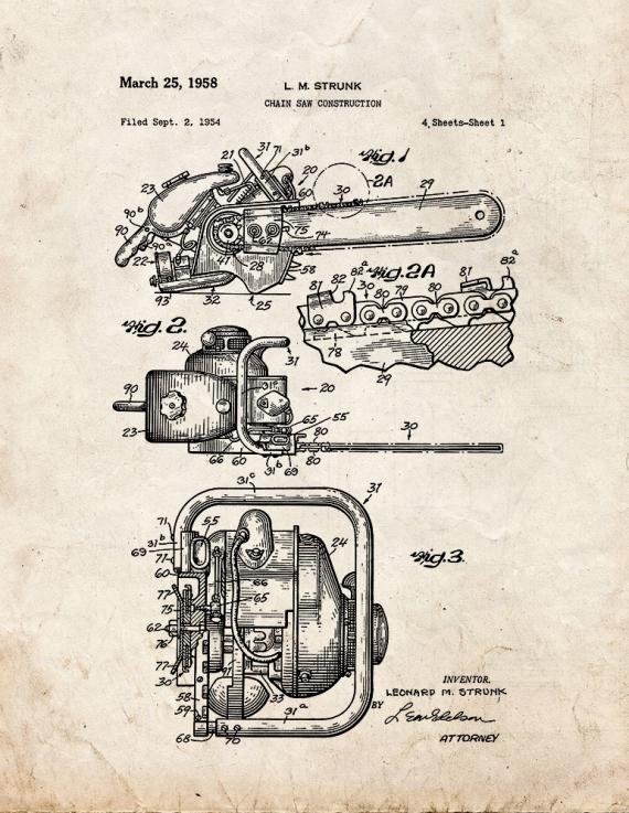 Patent Blueprint 4275 1 12 A4 Photo Print