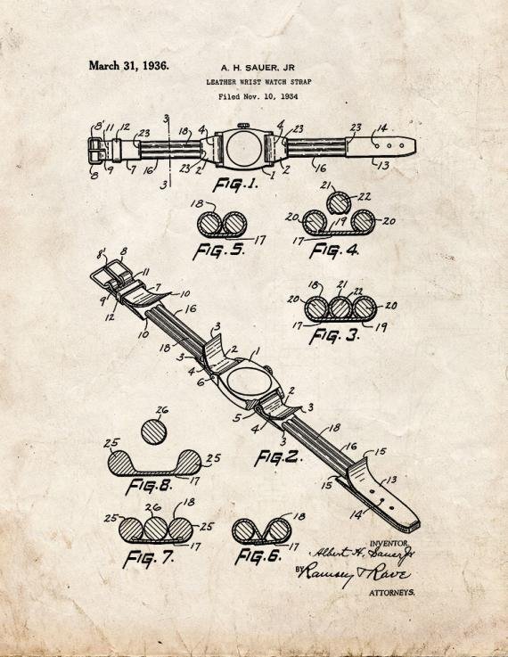 Patent Blueprint 4285 1 12 A4 Photo Print