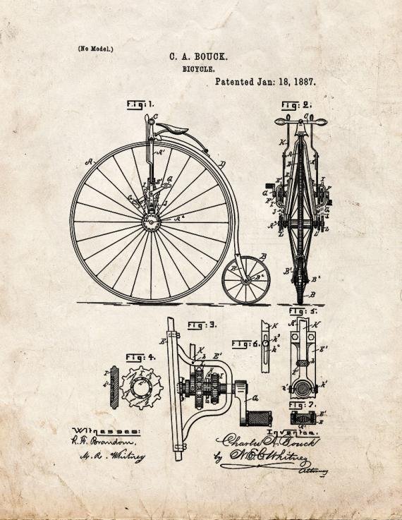 Patent Blueprint 4289 1 12 A4 Photo Print
