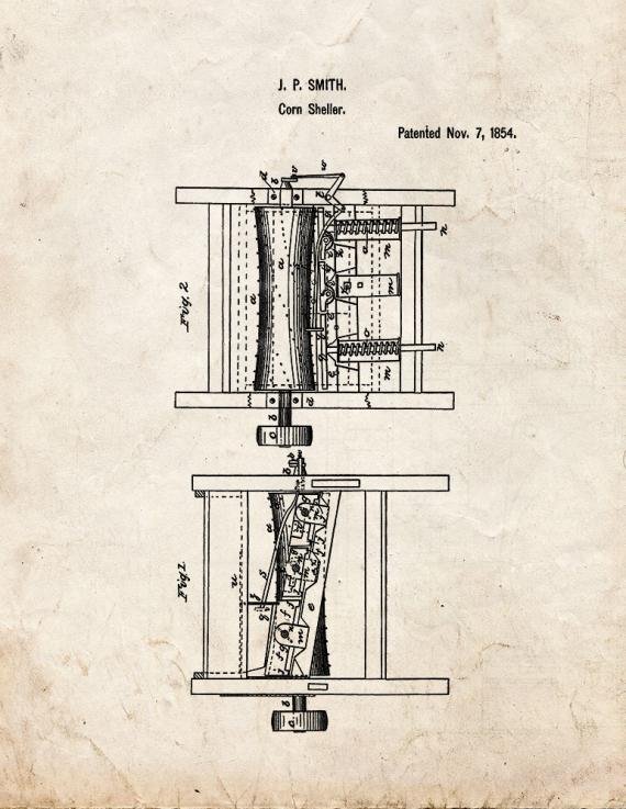 Patent Blueprint 4295 1 12 A4 Photo Print