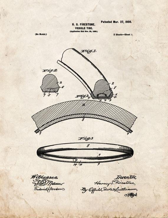 Patent Blueprint 4300 1 12 A4 Photo Print