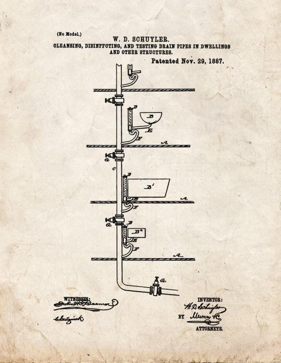 Patent Blueprint 4308 1 12 A4 Photo Print
