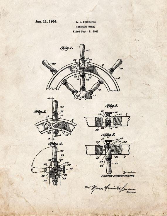 Patent Blueprint 431 1 12 A4 Photo Print