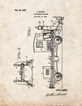 Patent Blueprint 4316 1 12 A4 Photo Print