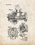 Patent Blueprint 4319 1 12 A4 Photo Print