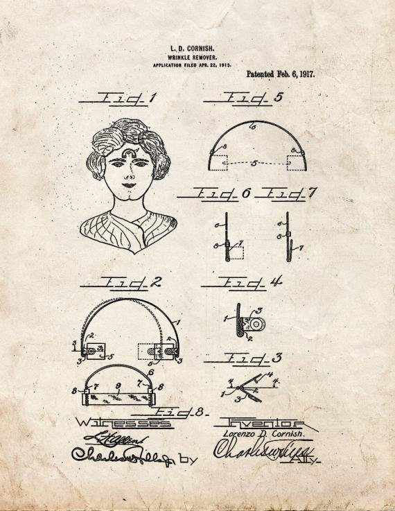 Patent Blueprint 4324 1 12 A4 Photo Print