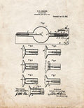 Patent Blueprint 4325 1 12 A4 Photo Print