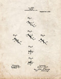 Patent Blueprint 4327 1 12 A4 Photo Print