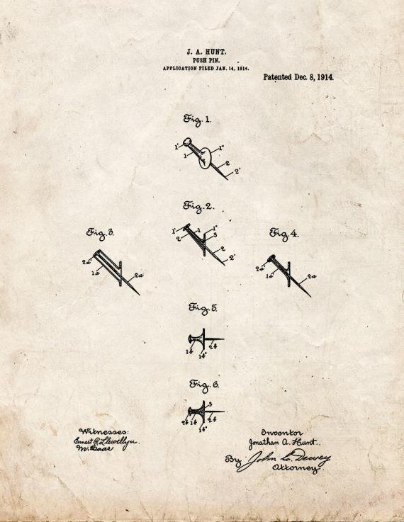 Patent Blueprint 4327 1 12 A4 Photo Print