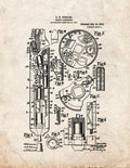 Patent Blueprint 4328 1 12 A4 Photo Print