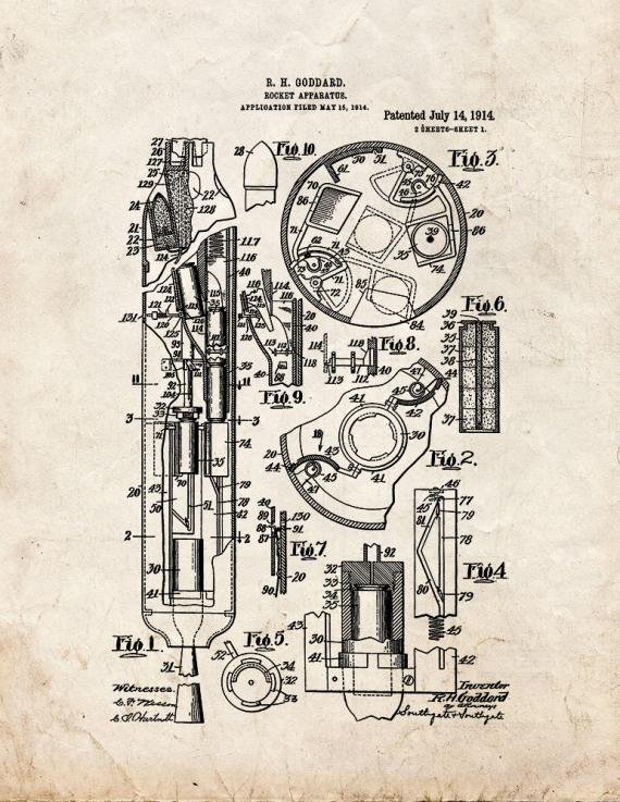 Patent Blueprint 4328 1 12 A4 Photo Print