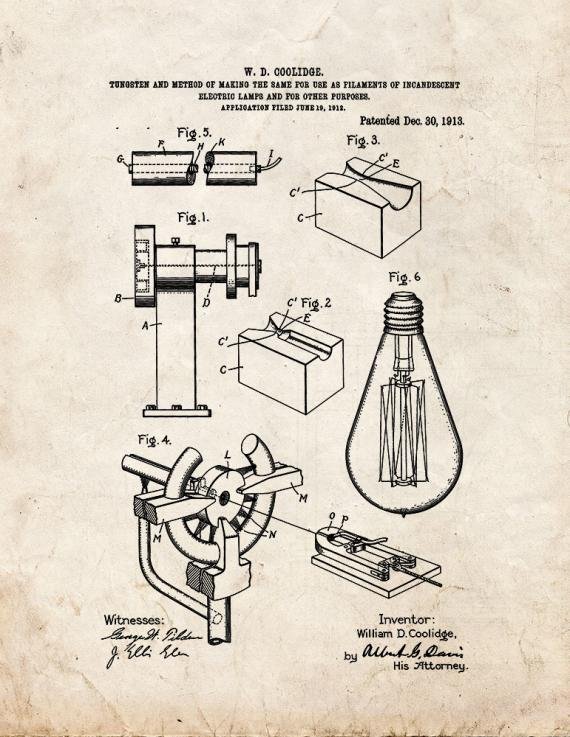 Patent Blueprint 4331 1 12 A4 Photo Print
