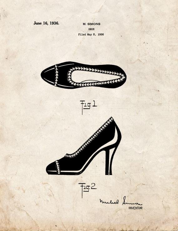 Patent Blueprint 4336 1 12 A4 Photo Print