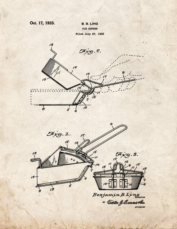 Patent Blueprint 434 1 12 A4 Photo Print