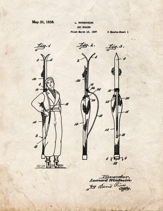 Patent Blueprint 4342 1 12 A4 Photo Print