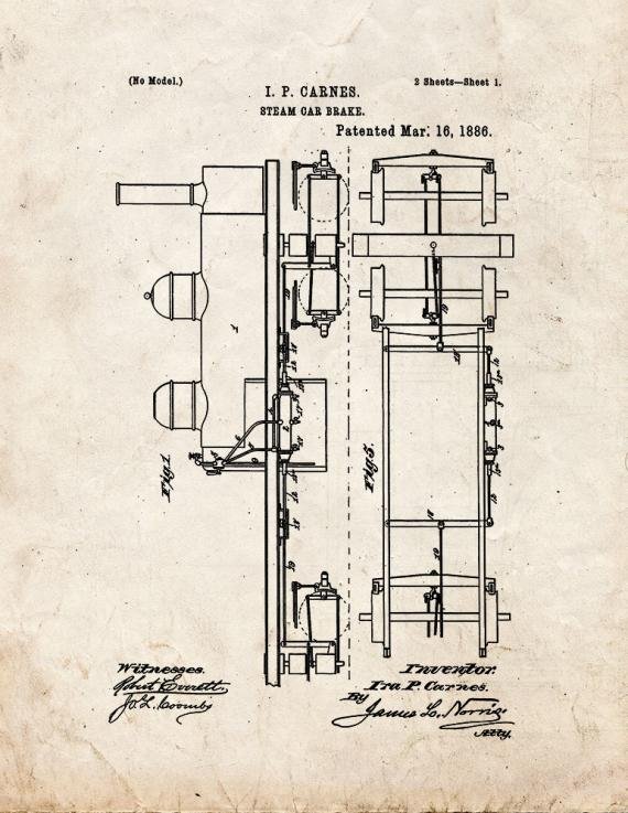 Patent Blueprint 4346 1 12 A4 Photo Print