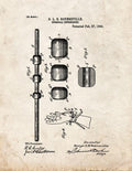 Patent Blueprint 4349 1 12 A4 Photo Print