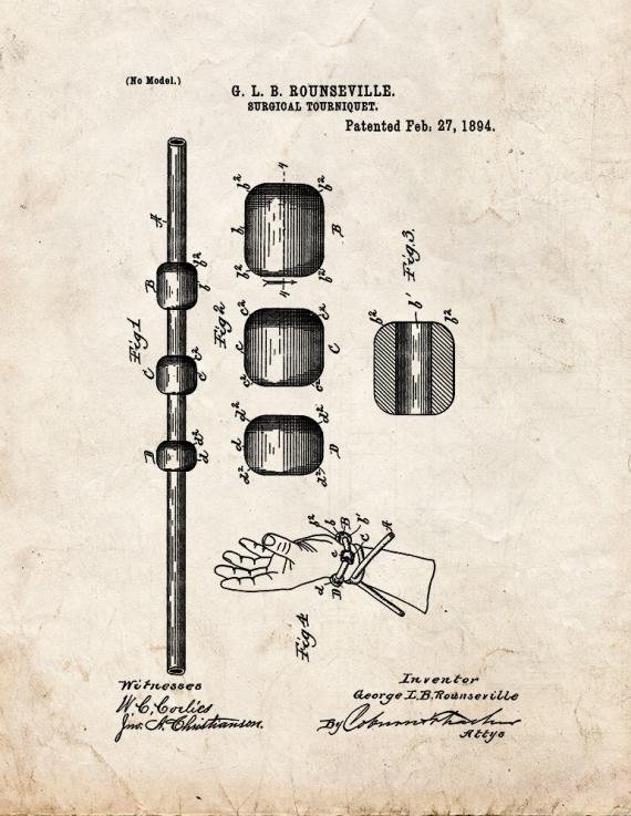 Patent Blueprint 4349 1 12 A4 Photo Print