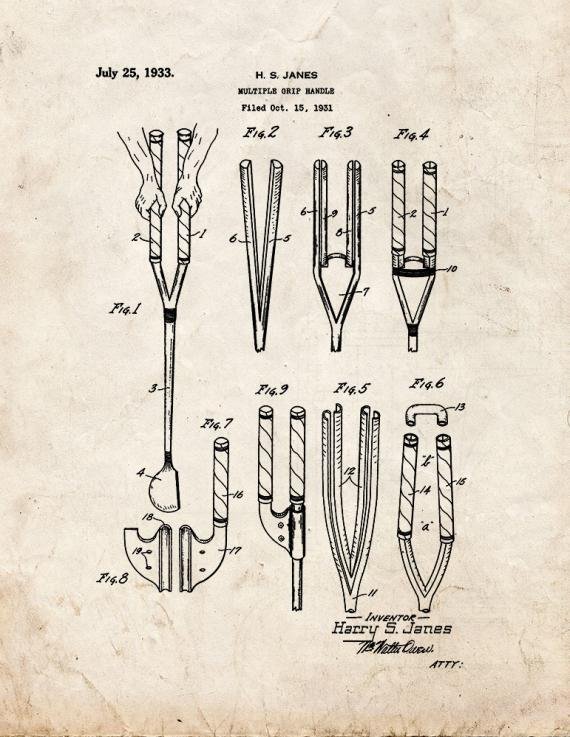 Patent Blueprint 435 1 12 A4 Photo Print