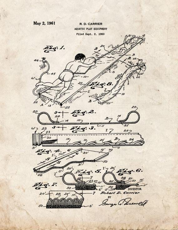 Patent Blueprint 4363 1 12 A4 Photo Print