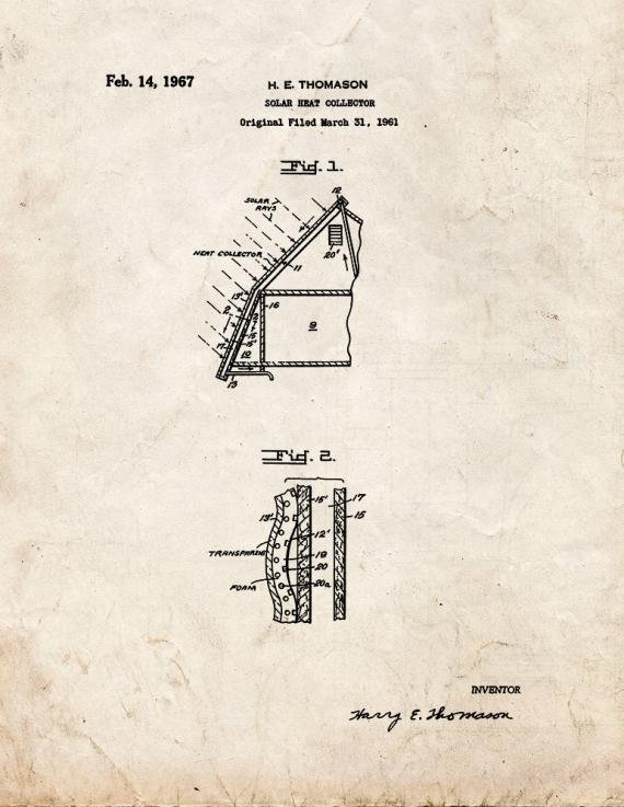 Patent Blueprint 4366 1 12 A4 Photo Print