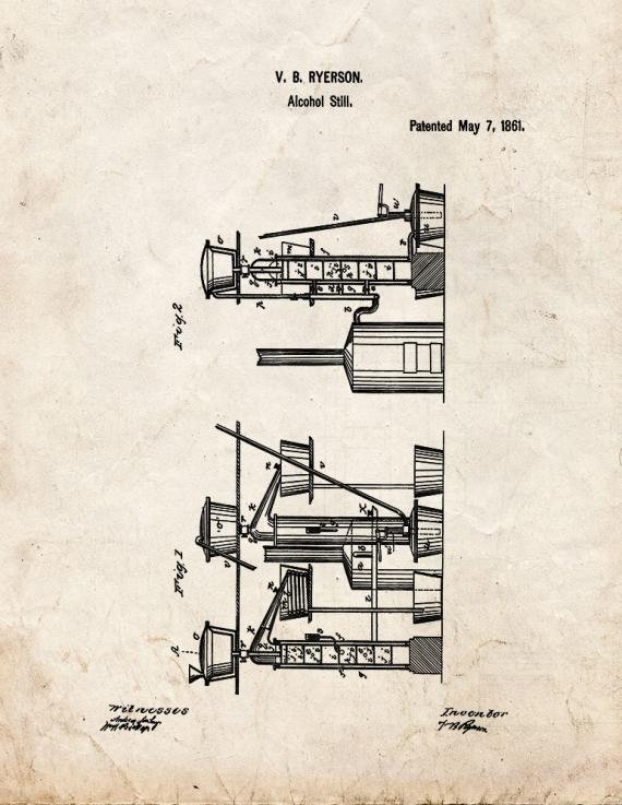 Patent Blueprint 4382 1 12 A4 Photo Print
