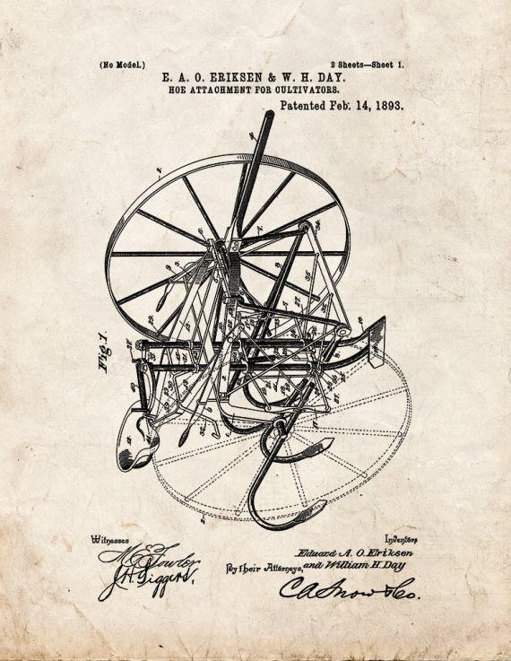 Patent Blueprint 4394 1 12 A4 Photo Print
