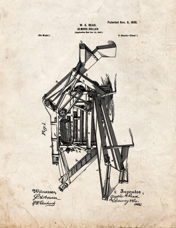 Patent Blueprint 4398 1 12 A4 Photo Print