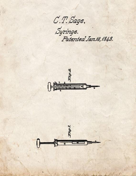 Patent Blueprint 44 1 12 A4 Photo Print