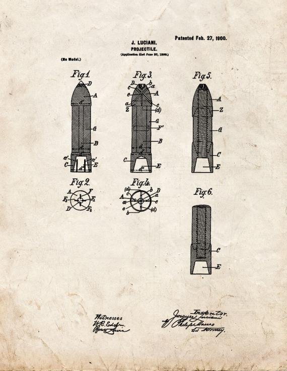 Patent Blueprint 4401 1 12 A4 Photo Print